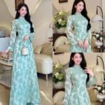 Áo dài Lụa, gấm - Ảnh 23