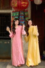 Áo dài Tằm, kim sa - Ảnh 20