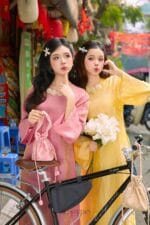 Áo dài Tằm, kim sa - Ảnh 19
