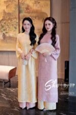 Áo dài Tằm, kim sa - Ảnh 18