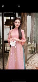 Áo dài Tằm, kim sa - Ảnh 12