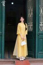 Áo dài Tằm, kim sa - Ảnh 11
