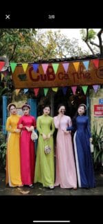 Áo dài Lụa, gấm - Ảnh 18