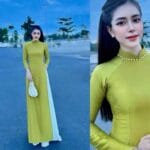 Áo dài Lụa, gấm - Ảnh 13