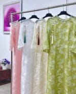 Áo dài Lụa, gấm - Ảnh 8