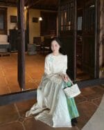 Áo dài Tằm, kim sa - Ảnh 7