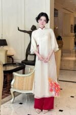 Áo dài Lụa, gấm - Ảnh 5