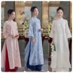 Áo dài Lụa, gấm - Ảnh 3