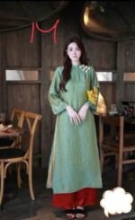 Áo dài tằm 4 tà - Ảnh 2